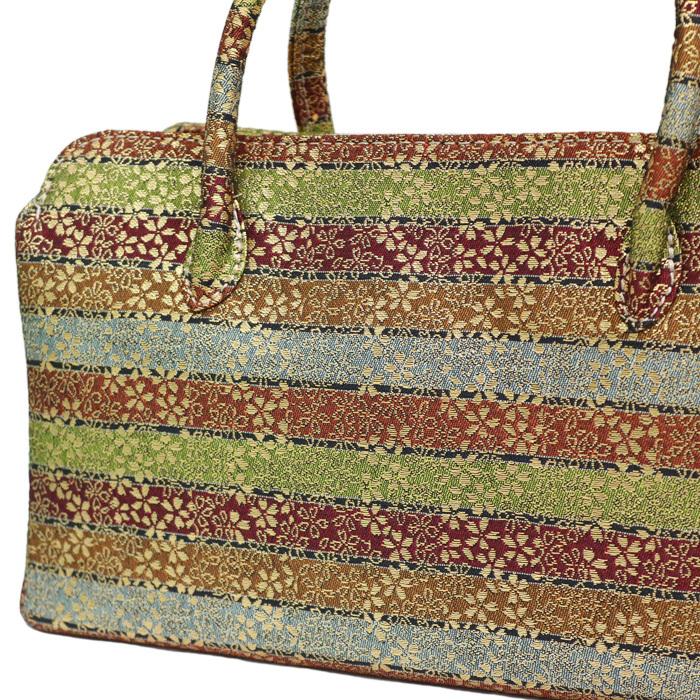 京都西陣生地】【利休バッグ 08125】お茶席バッグ/着物を引き立てる