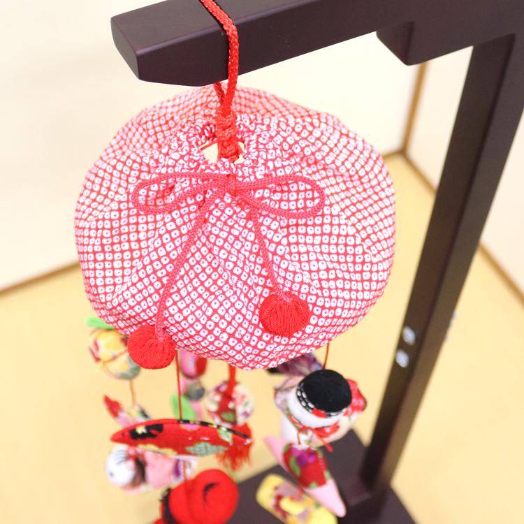 モチーフつるし飾り つるし雛 雅〜MIYABI〜 [S-351D] 5本3個