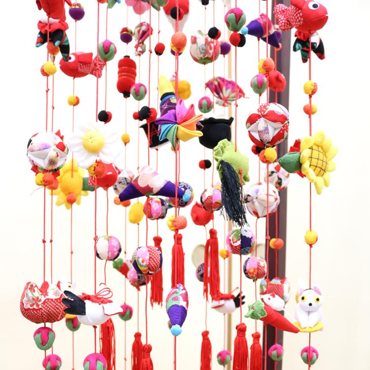 吊るし飾り　吊るし雛　ひな祭り　節句　ちりめん細工 momo-009mini1.jpg