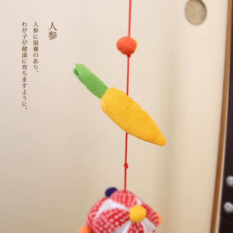 値下げしました！　吊るし飾り　花うさぎ　桃の節句 楽天市場】吊るし飾り 花うさぎ（中）高さ90cm（つるし飾り まり