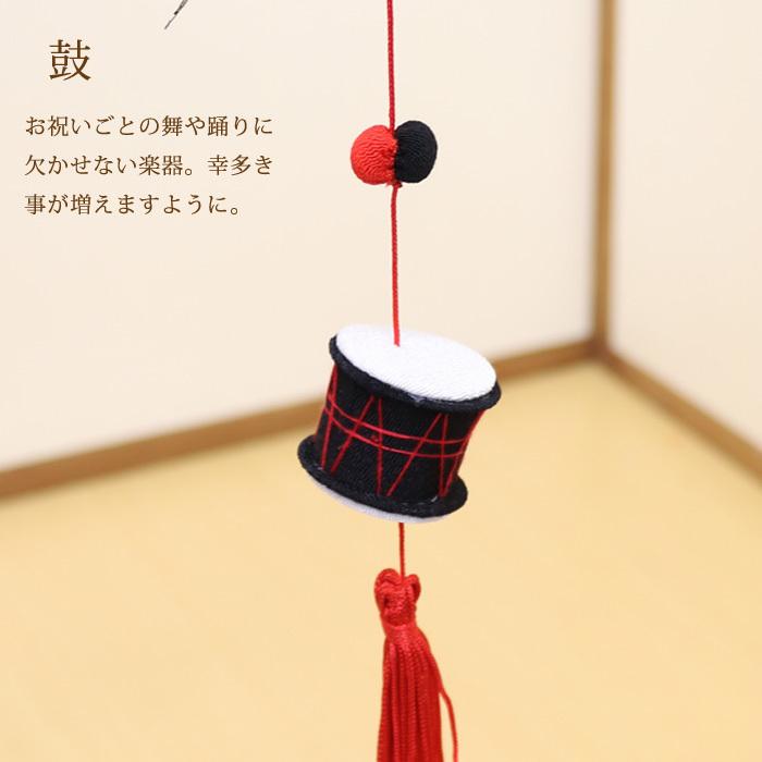 一本つるし飾り つるし雛 〜かめ〜 [7U] 7個つるし 長さ約78cm