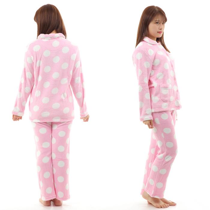 La Cotone】05 レディース パジャマ 上下セット ルームウェア 秋 冬