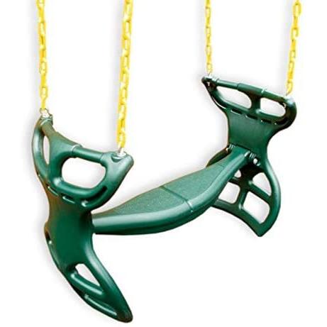 Eastern Jungle Gym Plastic Horse Glider Swing With Coated Chain - Green by Eastern Jungle Gym [並行輸入品]｜kyo-quality｜03