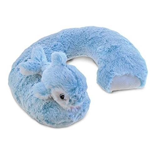 年間ランキング6年連続受賞 Dollibu ブルードルフィン プラッシュ ネックピロー ソフト トラベル 動物 首と頭のサポート かわいい海の 生き物 枕アクセサリー 昼寝用 ノ Serifacomunicacao Com Br