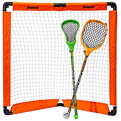 1%カンマ% Orange 18％OFF - Franklin Sports 【初回限定】 Youth Lacrosse and Goal Set Stick