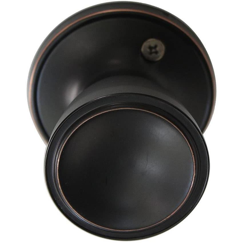 美品 Probrico Dl591orbdm 10 Pack Dl591orbdm Bronzeドアレバーハンドルとノブクラシックドアロックセットハードウェア Rubbed Oil ドアノブ Be Niacom Ir