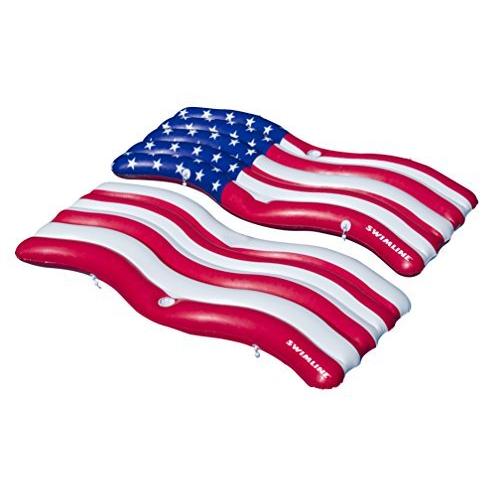 スイムラインアメリカンフラッグインテーブルプコネクターマットレスセット 正規通販