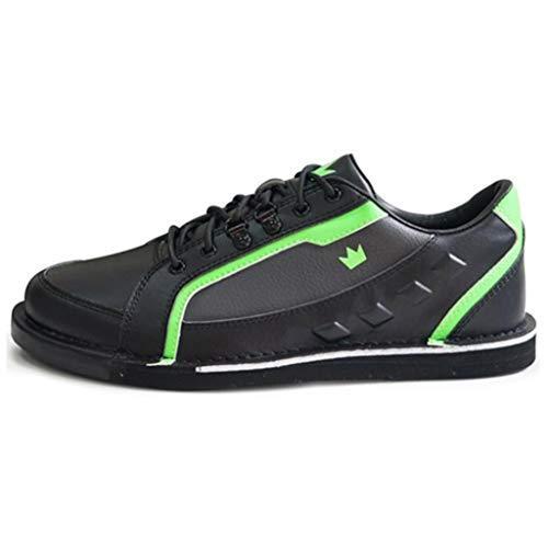 Brunswick Mens Punisher Bowling Shoes Left Hand Black/Neon Green%Ec#%11.5