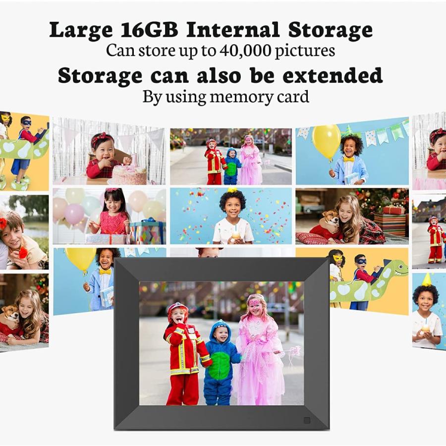 ブランド ストア Bsimb Smart Wifiデジタルピクチャーフレーム Eco写真立てipsタッチスクリーン カラマ 16 Gb内部メモリ カラマ App Emailで写真 ビデオを共有 カラマ 祖父 B07qmcdrlz Kyo Quality 新品本物 Cedac Org Kh