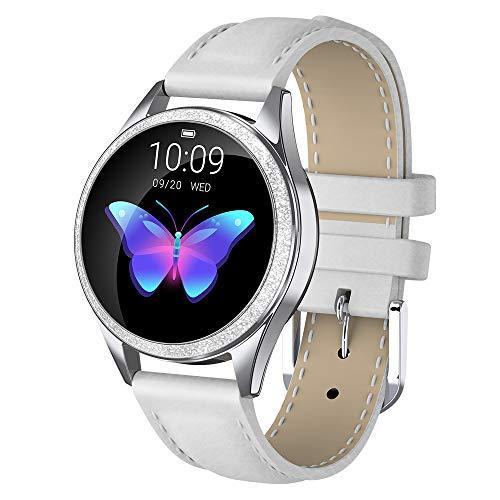 【信頼】 Smart 20 KW Touch Smart Ladies Luxury Watch a%Ph 00 a%Eq 00 Monitor%Eq Rate Bluetooth|Sleep&Heart 00 Waterproof%Eq 68 Rhinestones%Eq w/Dazzling w スマートウォッチ本体
