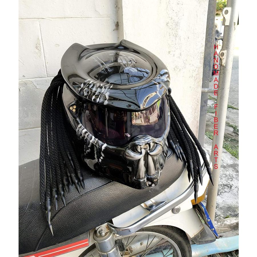 プレデターヘルメット フルフェイスヘルメット バイクヘルメット おしゃれ オートバイヘルメット ジェットヘルメット M Xl 6色選択可能 21最新作