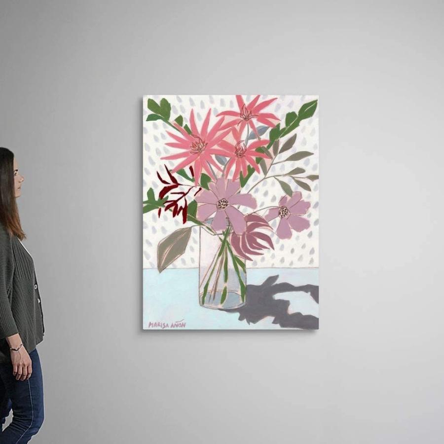 在庫あり 即出荷可 夏の花キャンバス壁画 花の絵 レリーフ アート Possibletraducoes Com Br