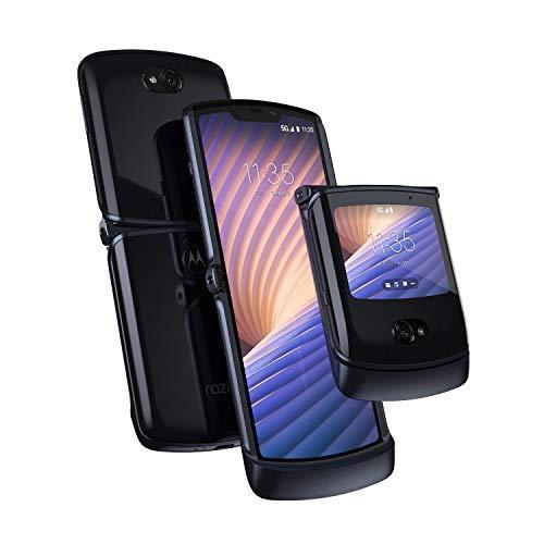 Motorola Razr 5 G|アンロック|Made for US by Motorola|8/256 GB|48 MPカメラ|2020|光沢グラファイト 携帯電話本体