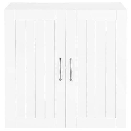 【送料込】 Adjustable with Organizer Storage Mounted Wall Door Cabinet%ECMAcha%2 Medicine Bathroom Yaheetech Shelf Room/Ki Bathroom/Living for Unit Cupboard その他DIY、業務、産業用品