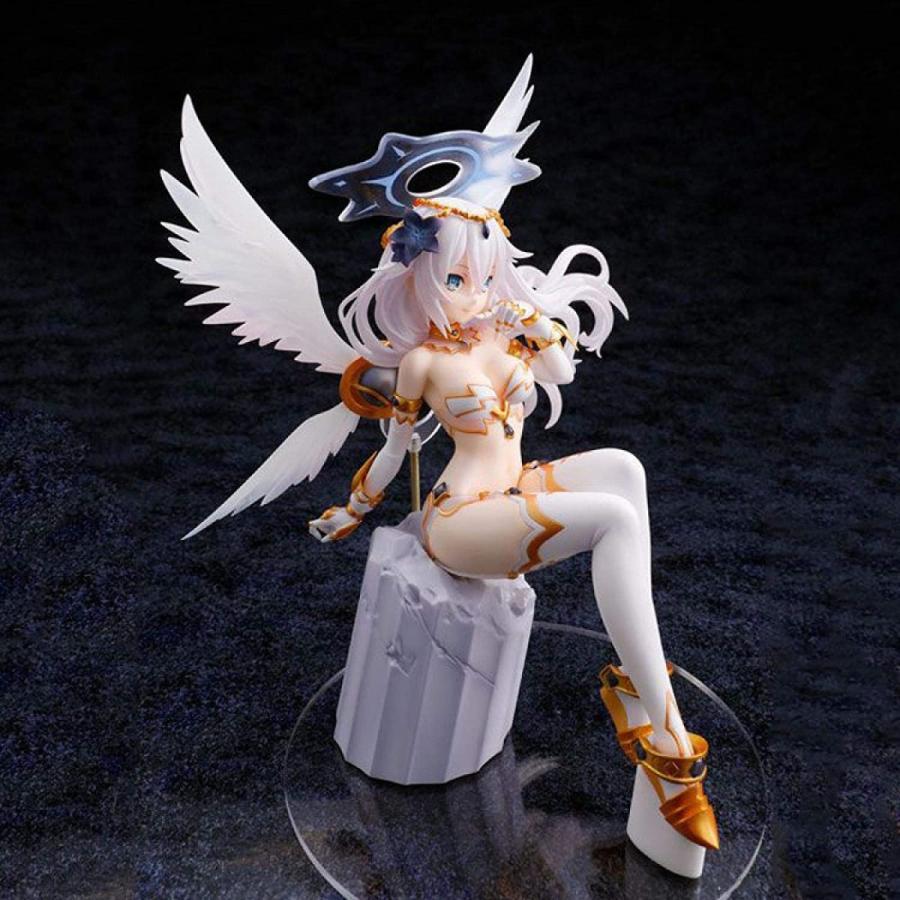 いラインアップ 22 Cm超高次元ネプチュニア超治ゲンゲームネプチューンノワールブラックハートホワイトウィングス座ver Pvcアクションフィギュア回収玩具 その他人形