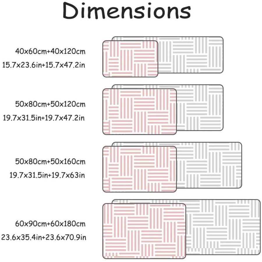 祝開店 大放出セール開催中 X Homemarmキッチンラグとマット2枚掛け夏用黄色滑り止めカーペット洗濯室リビングルーム用19 7 31 5 19 7 A Zsc 124 Inレモン分岐イラスト 63 X キッチンマット