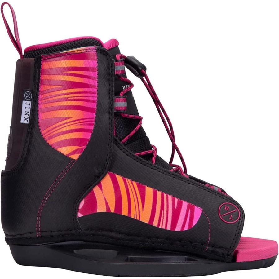 Hyperlite Jinx ガールズ ウェイクボード ビンディング ブラック ピンク 12k 2 激安本物