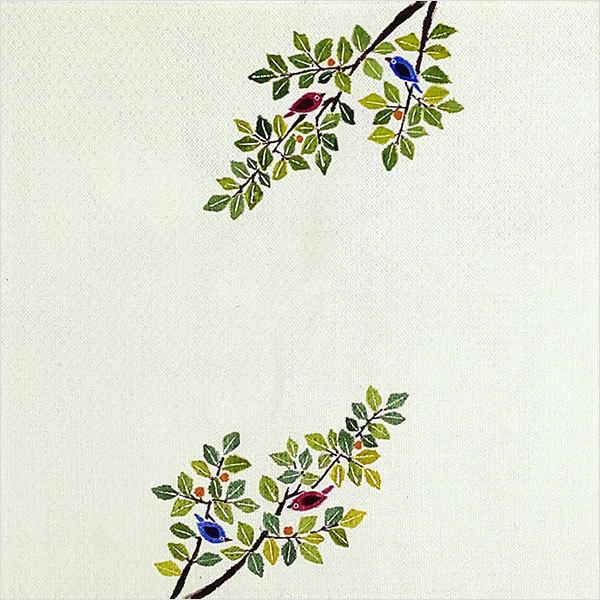 手描き手織り作家物 どんぐり ベージュ 名古屋帯 正絹 スリーシーズン 手描き手織り作家物 どんぐり ベージュ 名古屋帯 正絹 スリーシーズン