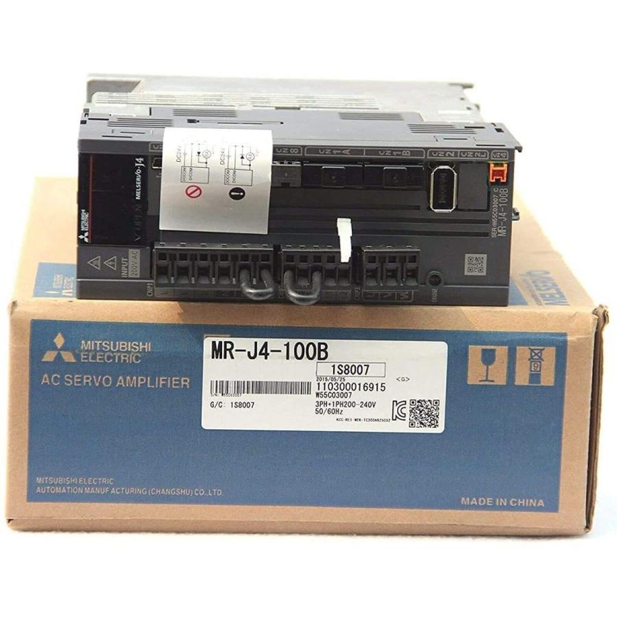 新品未開封　三菱電機 ACサーボアンプ MR-J4-100B 三菱電機 MR-J4-100B サーボアンプ SSCNETIII/H対応 1kW用 三相