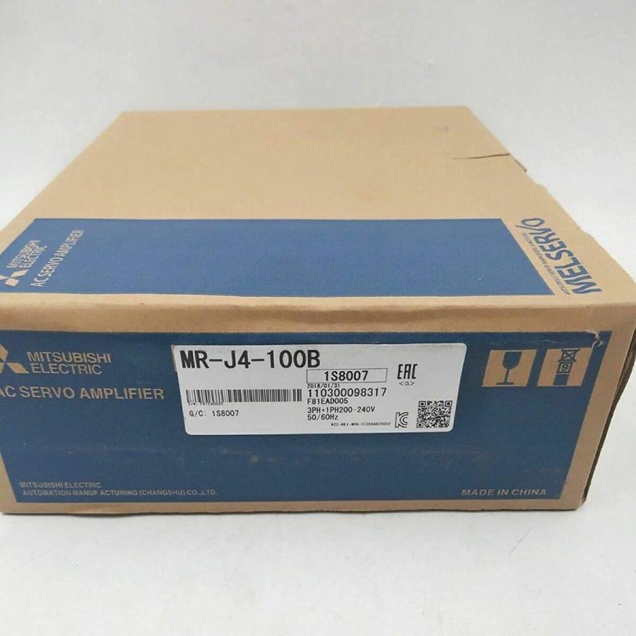 新品未開封　三菱電機 ACサーボアンプ MR-J4-100B 三菱電機 MR-J4-100B通販】設備プロ王国公式通販