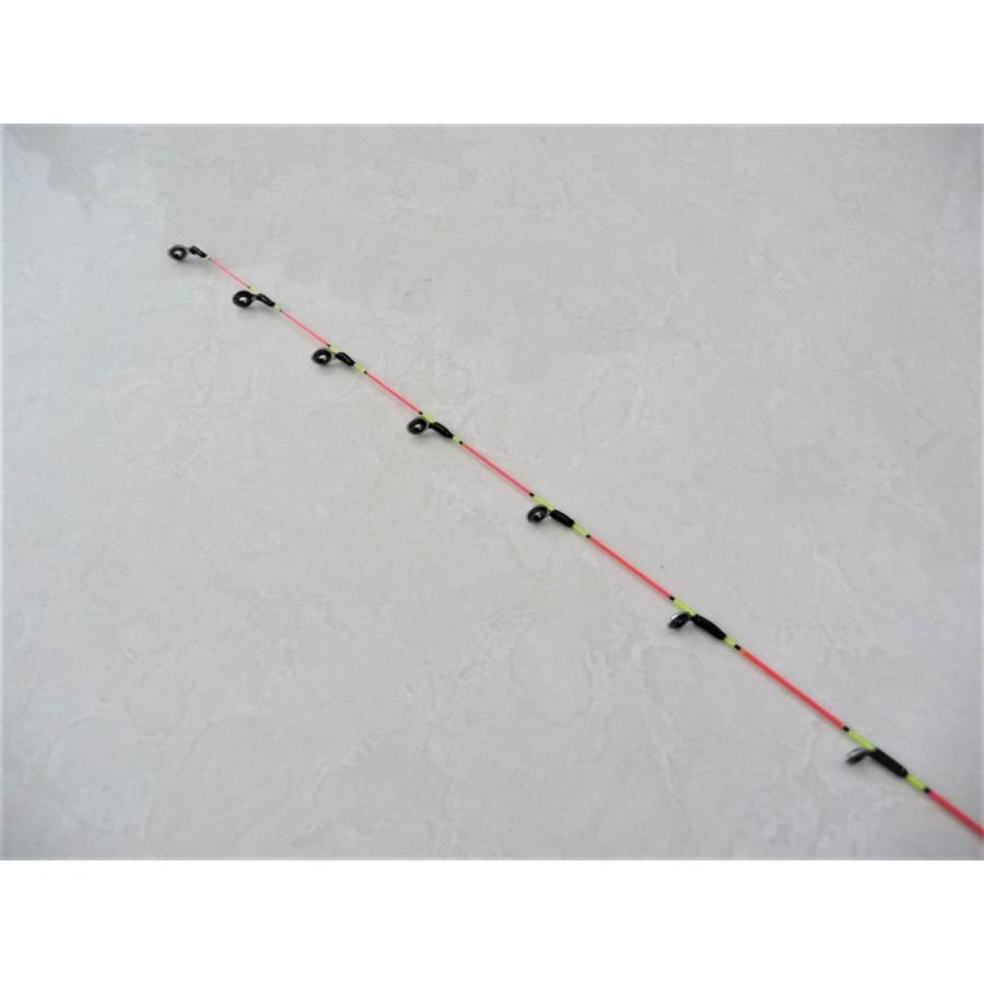 筏カセ竿 替穂先 PE釣法 チタン穂先 先径0.3mm 元径2.6mm オール