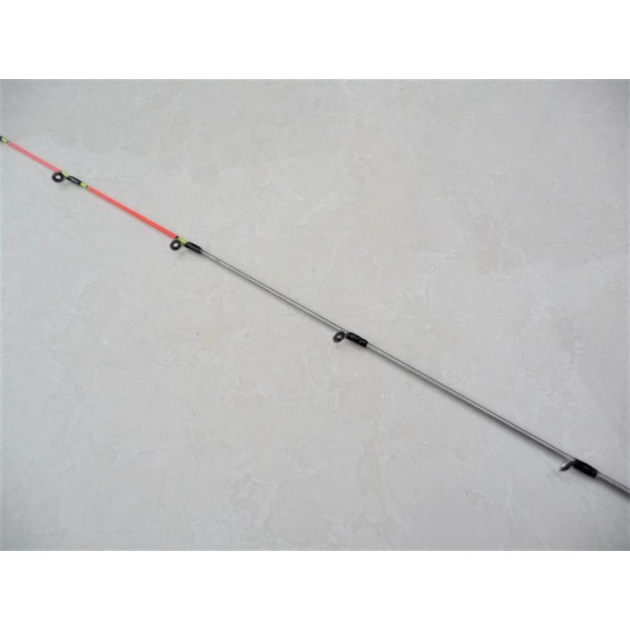 筏カセ竿 替穂先 PE釣法 チタン穂先 先径0.3mm 元径2.6mm オール