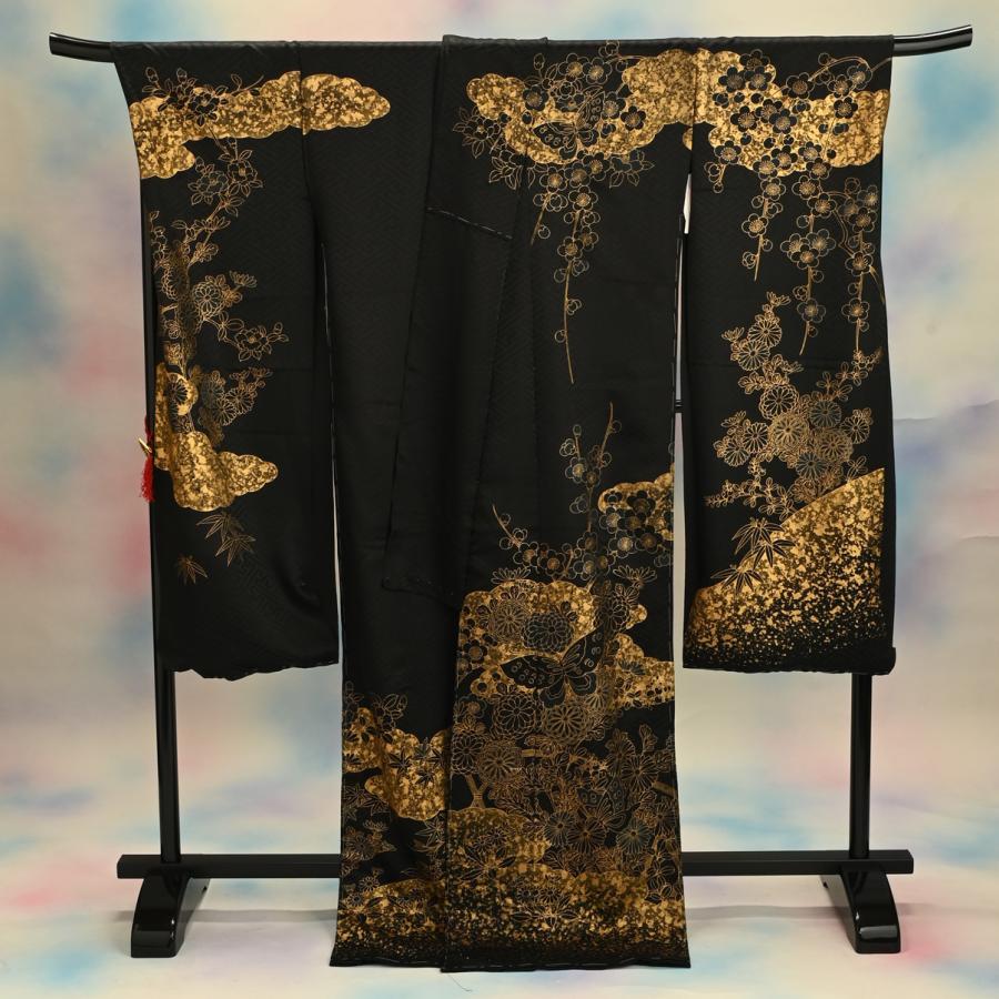 FS-E-C0700/お誂え仕立付振袖/金彩友禅/20-1270KO/購入/単品/正絹/オーダーメイド/成人式/卒業式/結婚式の画像