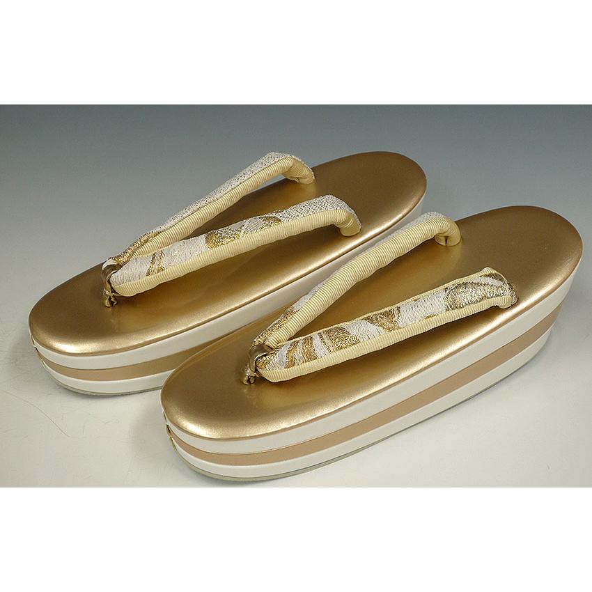 ゴールドなセット売り　和バッグ草履　バッグは西陣帯地 楽天市場】草履バッグセット 礼装 西陣織 帯地 草履 バッグ 着物