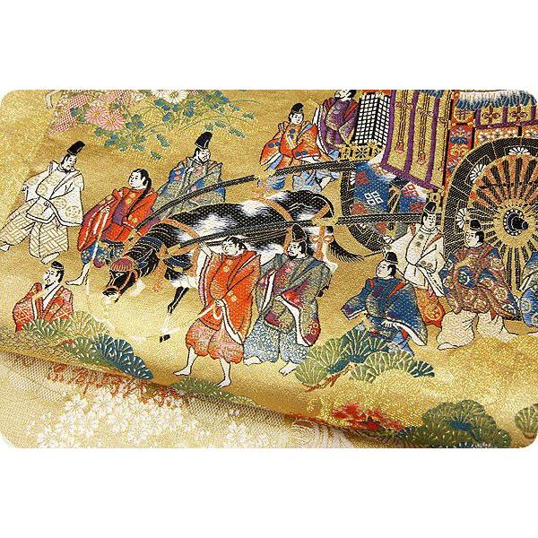 京都西陣織:橋本清織物謹製」 王朝献上宝飾華文 壱阡八百口織 京都西陣織:橋本清織物謹製」 王朝献上宝飾華文 壱阡八百口織