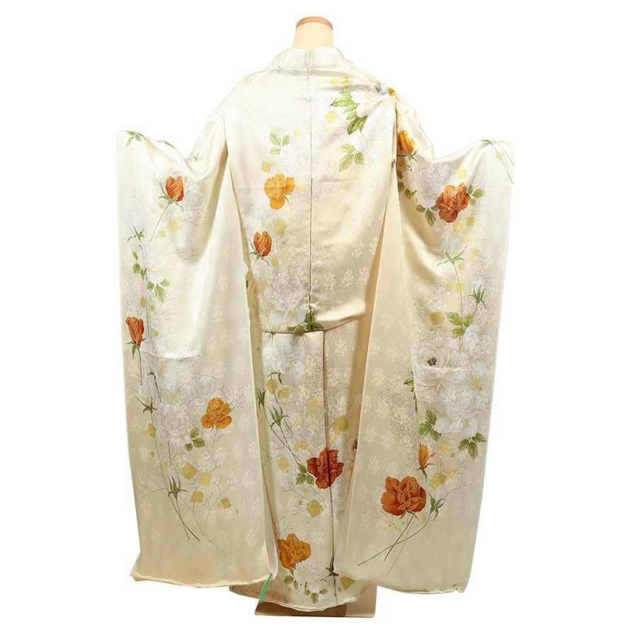 単品振袖 成人式振袖購入 mb282-1 クリーム色・白・アイボリー 単品振袖 成人式振袖購入 mb282-1 クリーム色・白・アイボリー
