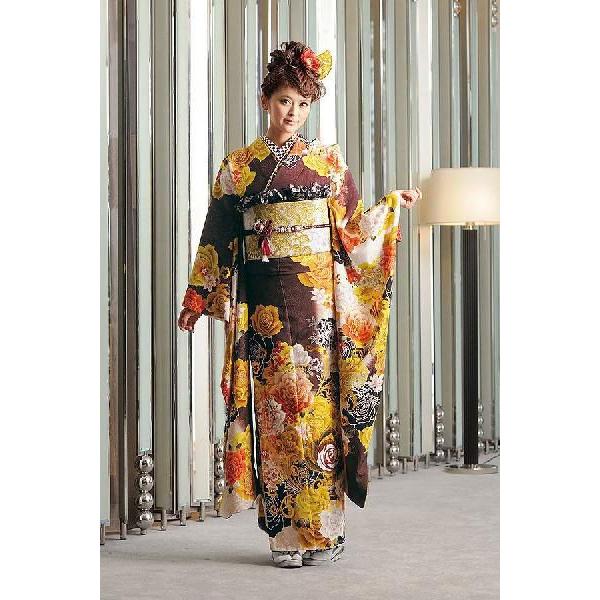 振袖用袋帯 nma1526-10 成人式振袖 銀地・シルバー/金地花柄 振袖用袋帯 nma1526-10 成人式振袖 銀地・シルバー/金地花柄