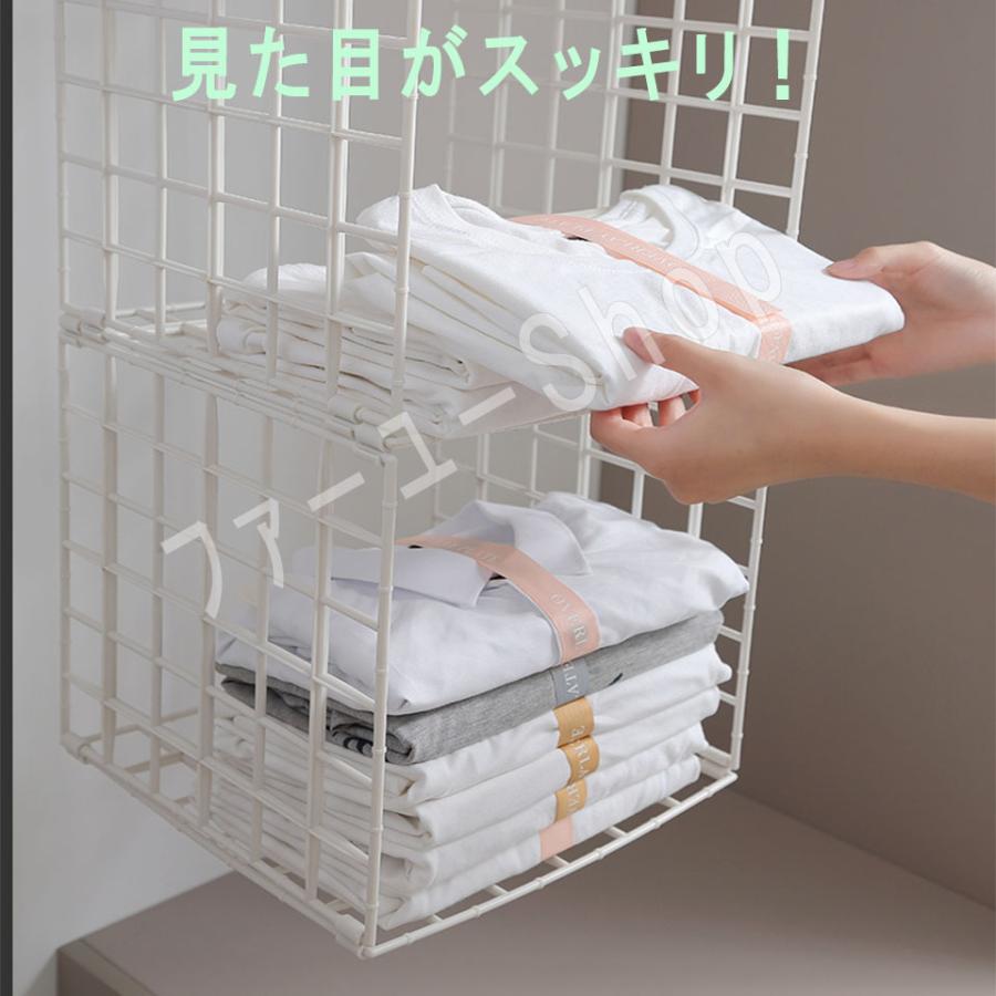 5段 クローゼット吊り下げ収納 吊り下げ 置物棚 クローゼット 収納