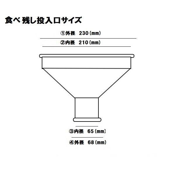 食べ残し・残汁回収容器　食べ残し回収ボックス　２０Ｌバケツ付　店舗用　フードコート用　ＴＢ−３_3