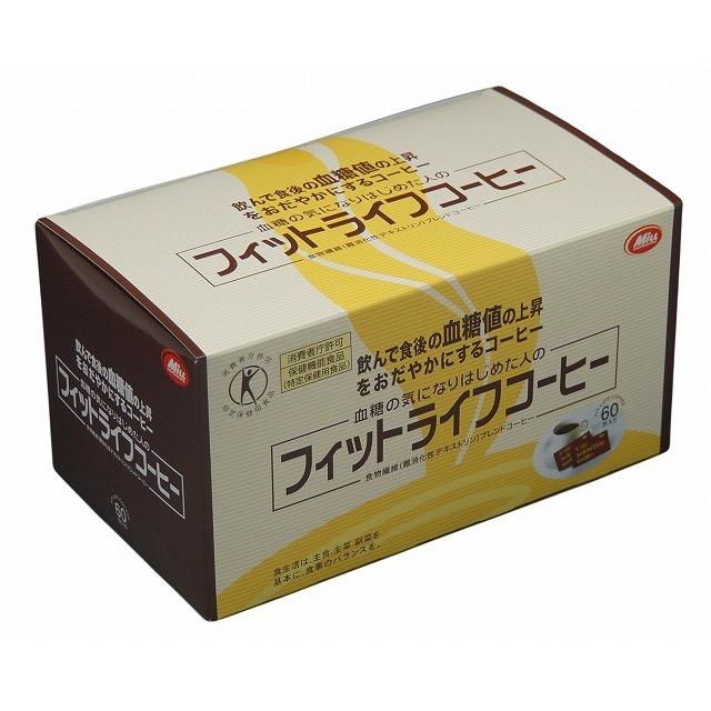 ミル総本社 特定保健用食品 フィットライフコーヒー 60包 0 01 今日美人 通販 Yahoo ショッピング