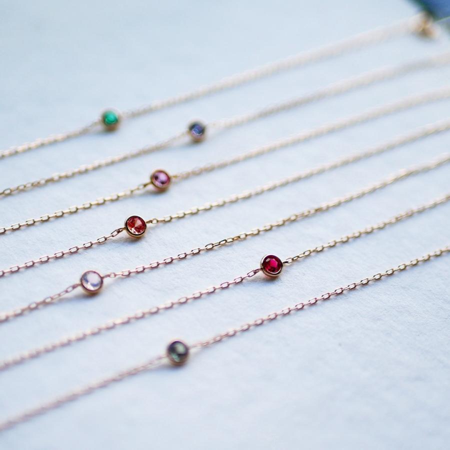 KYOCERA（京セラ） パパラチアサファイア ブレスレット K18ピンク