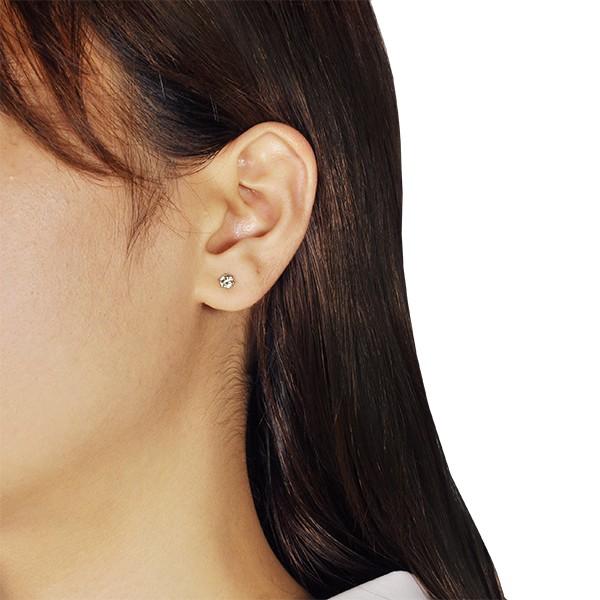 ダイヤモンド ピアス K18イエローゴールド 合計0.4カラット スタッド  プレゼント 天然石 京セラの画像