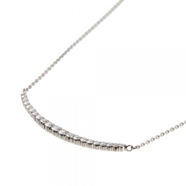 プラチナダイヤモンドペンダント(デコルテ/プラチナ/合計0.3ct/約48cm)の画像