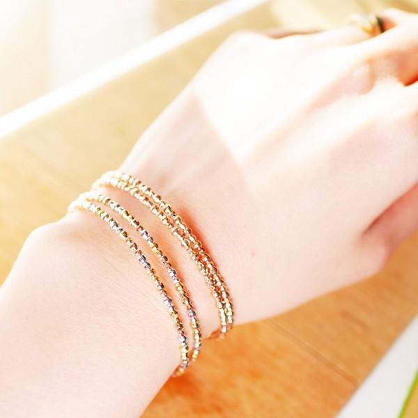 KYOCERA（京セラ） フリーサイズブレスレット カットボール K18