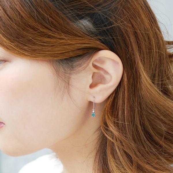 グランディディエライトピアス 合計0.22ctUP オーバル 