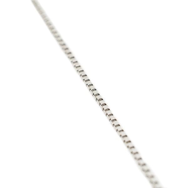 ネックレス ベネチアンチェーン プラチナ 幅0.8mm 45cm プレゼント 京セラの画像