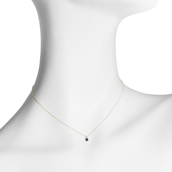 【エレガントで実用的♪】アレキサンドライト ネックレス K18イエローゴールド ラウンド パレット 6月誕生石 プレゼント クレサンベール 京セラ