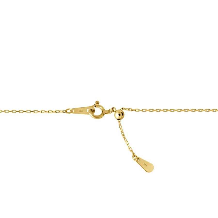 KYOCERA ロードクロサイト ネックレス K18イエローゴールド 0.45