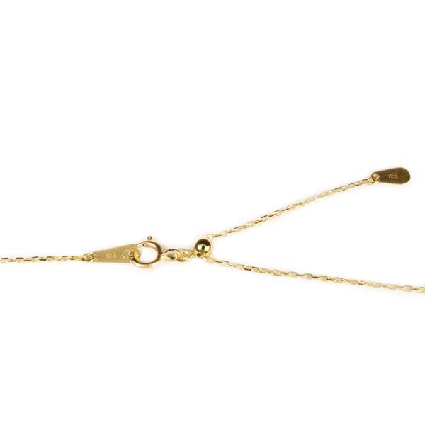 KYOCERA（京セラ） ネックレス K18イエローゴールド プラチナ ロング