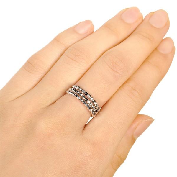 クレサンベール 京セラ ホワイトゴールド/フリーサイズ/カットボールリング KYOCERA フリーサイズリング カットボール K18ホワイトゴールド