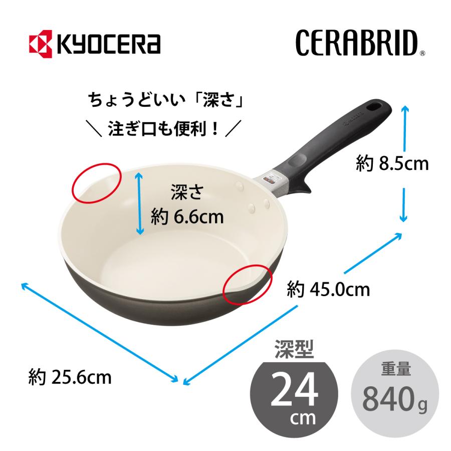 KYOCERA（京セラ） 【直営店限定カラー】【京セラ公式】フライパン