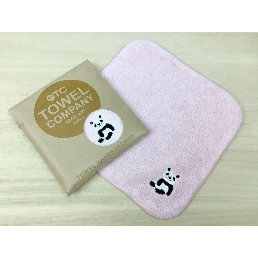 Towel Company タオルハンカチ アニマルパレード パンダ 刺繍入り 手作り 今治ブランド認定 子供 キッズ ハンカチ 入園 入学 プレゼント Stb0112 S K Y 通販 Yahoo ショッピング