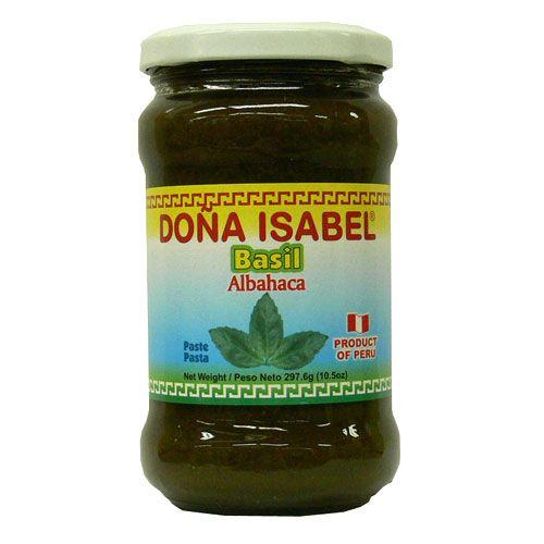 世界の人気ブランド バジルソース ドニャイサベル 297 6g 非常食 保存食 長期保存 Aynaelda Com