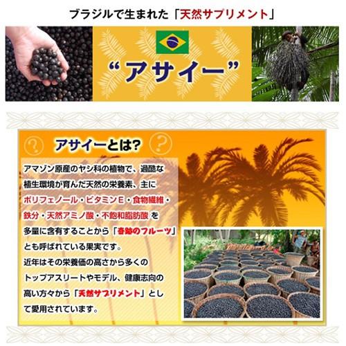 サンバゾン アサイー 無糖 ピューレ アンスウィート 冷凍 400g×3