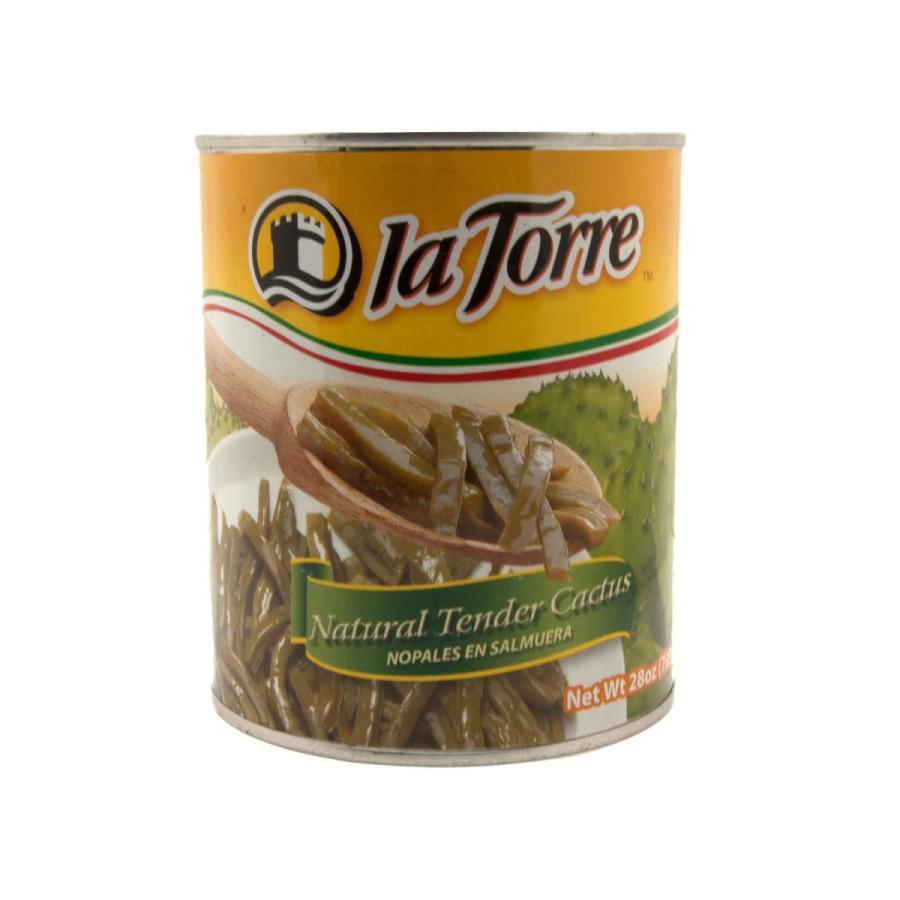 スライス 食用ウチワサボテン ノパーレス la Torre 缶詰 800g NOPALES