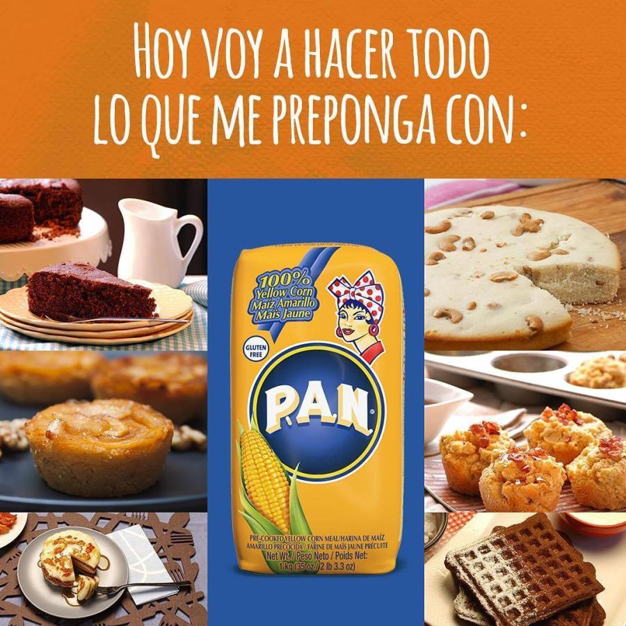 Harina P.A.N 黄色とうもろこしの粉(イエロー マサ粉) 1kg×3個セット